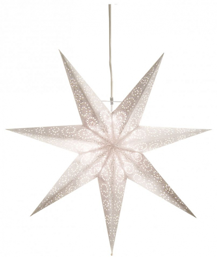 Julstjrna 'Antique'  60 - Vit