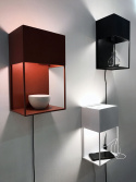 Vägglampa \'Box\' - Vit