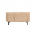 Sideboard \'Fjällbacka\' - Natur/Svart