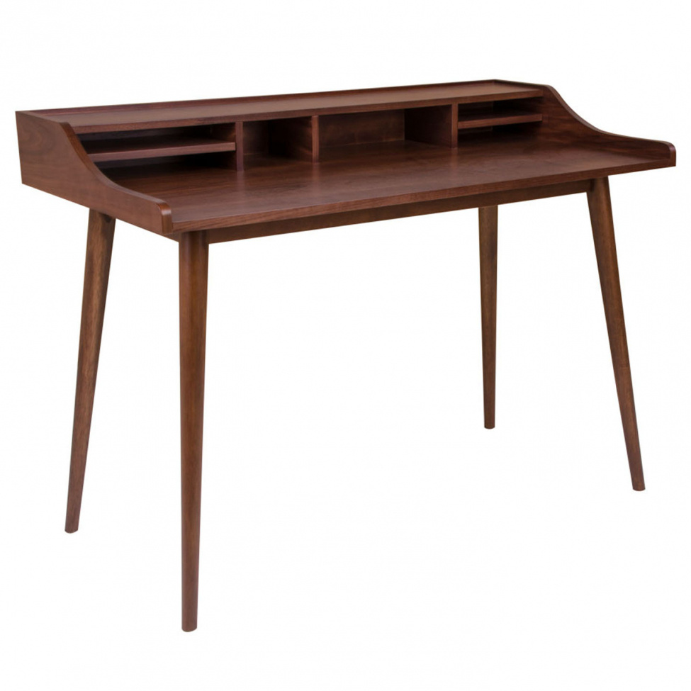 Skrivbord \'Hellerup\' - Valnt
