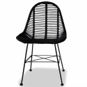 Stol \'Rotting\' - Svart 2st