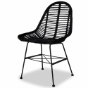 Stol \'Rotting\' - Svart 2st