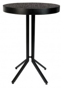 Barbord \'Maze\' Runt 75cm - Svart