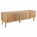 Tv-bänk \'Lövhamn\' 200x42x55cm - Natur