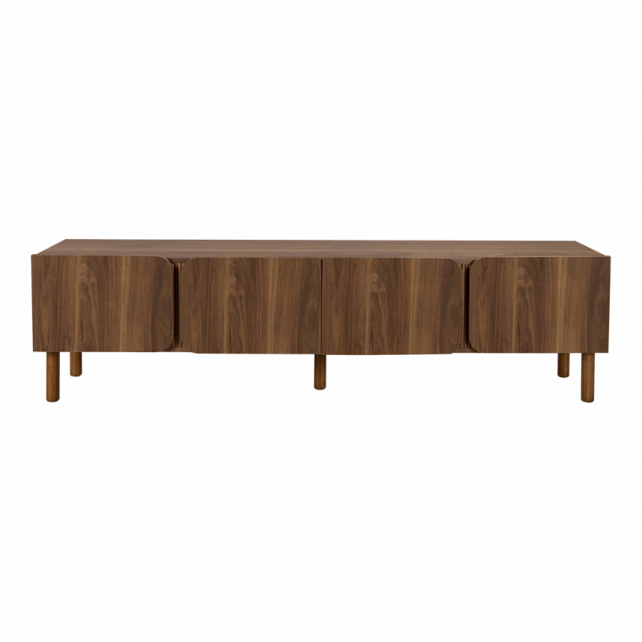 Tv-bänk \'Lövhamn\' L- Valnöt i gruppen Möbler / Hyllor & förvaring / TV-Bänkar hos Reforma (2502-walnut)