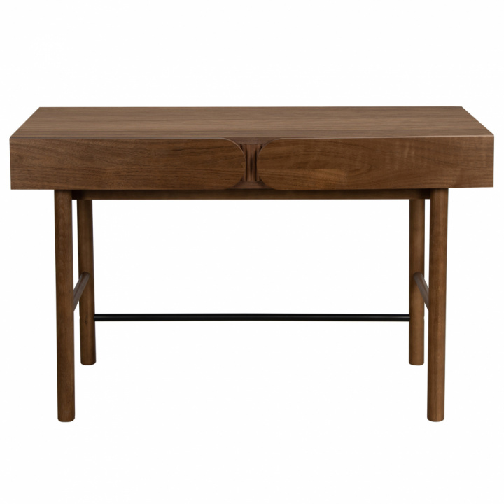 Skrivbord \'Lövhamn\' - Valnöt i gruppen Möbler / Bord / Skrivbord hos Reforma (2507-walnut)