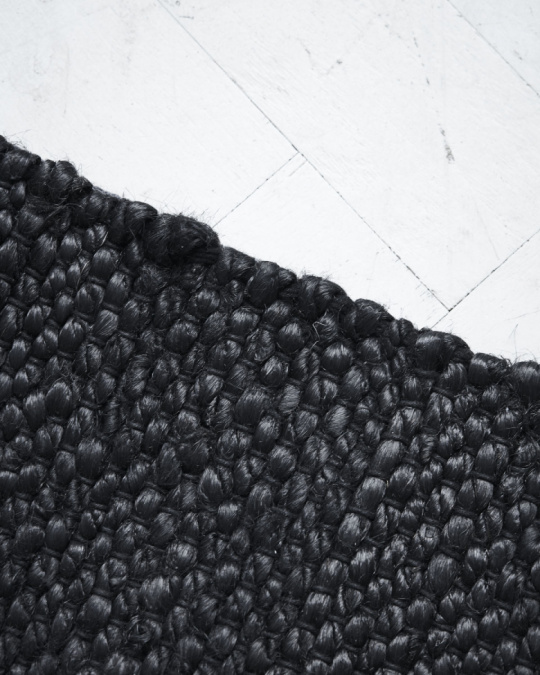 Matta \'Hempi\' 90x60 - Svart