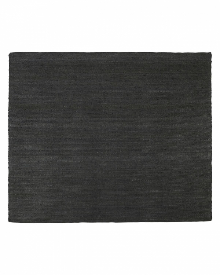 Matta \'Hempi\' 250x250 - Svart i gruppen KAMPANJ / Inredning / Mattor hos Reforma (257810035)