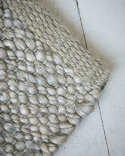 Matta \'Hempi\' 90x60 - Ljusgrå