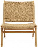 Loungestol \'Club\' - Natur
