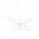 Taklampa \'Ray\' - Vit 70cm