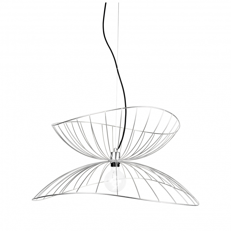 Taklampa \'Ray\' - Krom 70cm