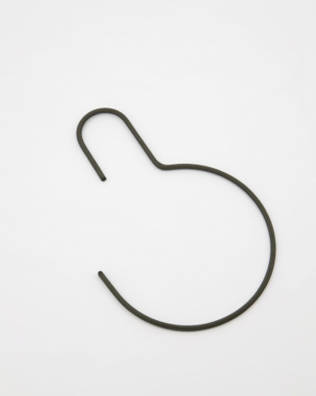 Rund galge \'Wire\' - Mrkgr 3-pack