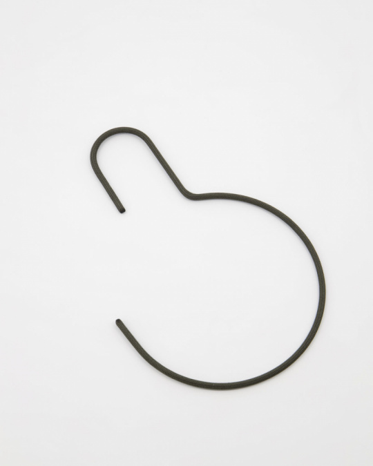 Rund galge \'Wire\' - Mrkgr (3-pack)