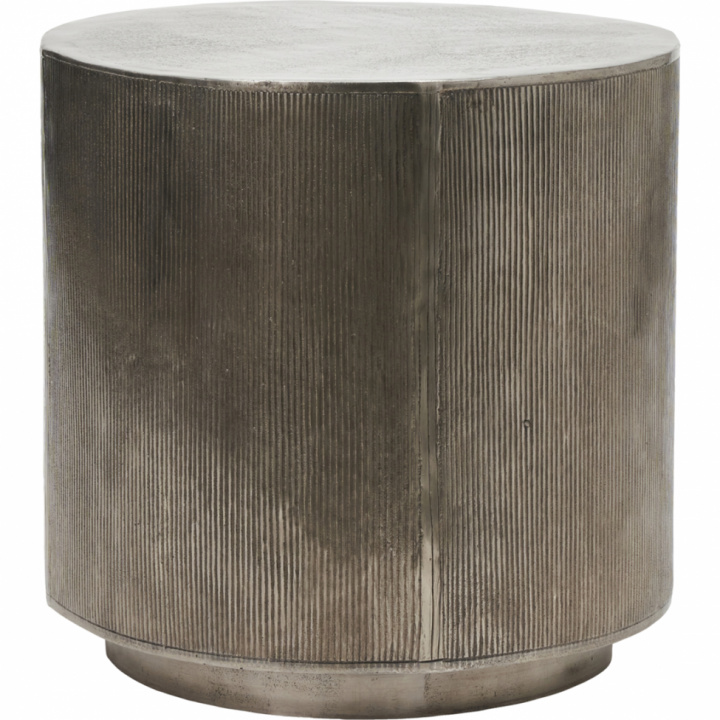 Soffbord \'Rota\' 50x50cm - Borstad Silver i gruppen Möbler / Bord / Soffbord hos Reforma (262791014)