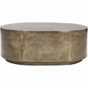 Soffbord \'Rota\' 100x37cm - Antik mässingsfärg