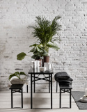 Bord och bänkar \'Garden\' 160x60cm - Svart