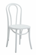 Stol \'Bistro\' - Trä/Vit lack