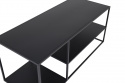 Soffbord \'Staal\' 120x50cm - Svart