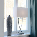 Bordslampa \'Omega\' - Vit