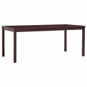 Matbord \'Pine\' - Mörkt trä 180x90