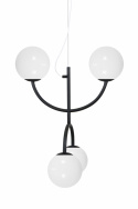Taklampa \'Luna X\' - Svart