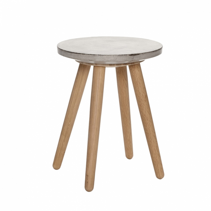 Sidobord \'Concrete\' S - Betong/Ekträ i gruppen hos Reforma (299006)