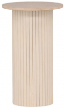 Sidobord \'Barkaby\' Runt 40cm- Beige
