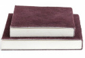 Anteckningsbok \'Hallon\' - Mocka/Aubergine