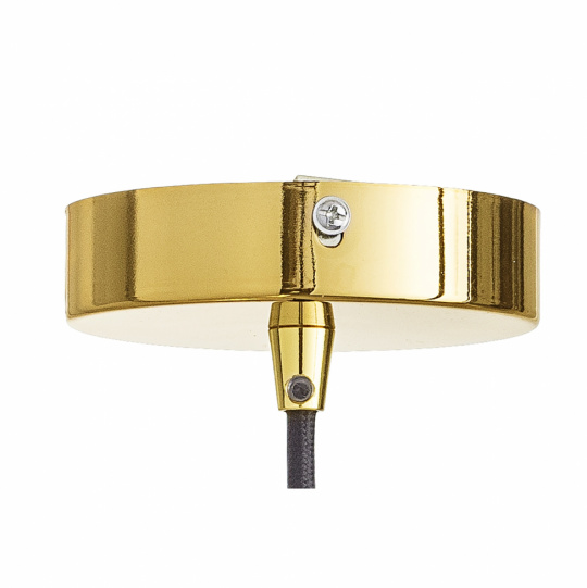 Taklampa - Grn/Guld