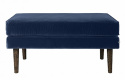 Bänk/Fotpall \'Wind\' - Blå