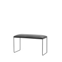 Bänk \'Gorm\' - Grå/Svart 85 cm