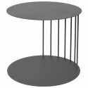 Sidobord \'Tone\' - Svart/Stål
