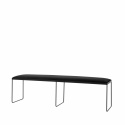 Bänk \'Gorm\' 170 cm - Svart