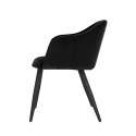 Stol med armstöd \'Pernilla\' - Svart