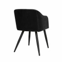 Stol med armstöd \'Pernilla\' - Svart