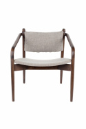 Stol \'Torrance\' - Valnöt/Beige