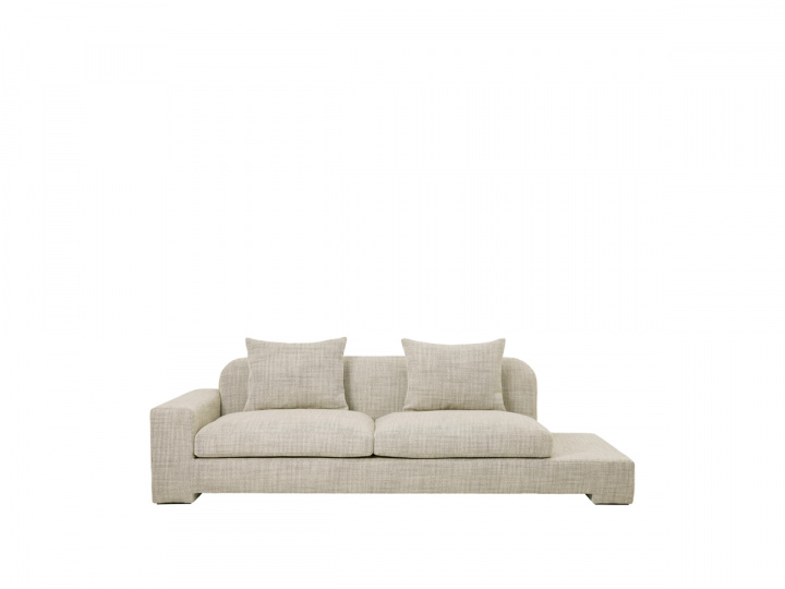 Soffa 'Bay' Vänster- Ljusbeige