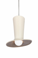 Bordslampa/Pendel \'Pistillo\' - Brun