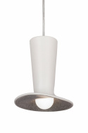 Bordslampa/Pendel \'Pistillo\' - Grå