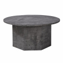 Soffbord \'Bilbao\' Runt 80cm - Grå