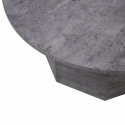 Soffbord \'Bilbao\' Runt 80cm - Grå