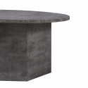 Soffbord \'Bilbao\' Runt 80cm - Grå