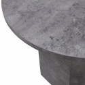 Soffbord \'Bilbao\' Runt 60cm - Grå