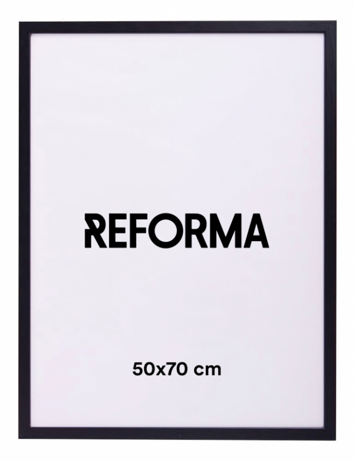 Posterram - Svart 50x70