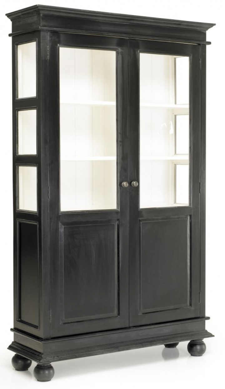 Vitrinskåp 'Double Cabinet' - Svart