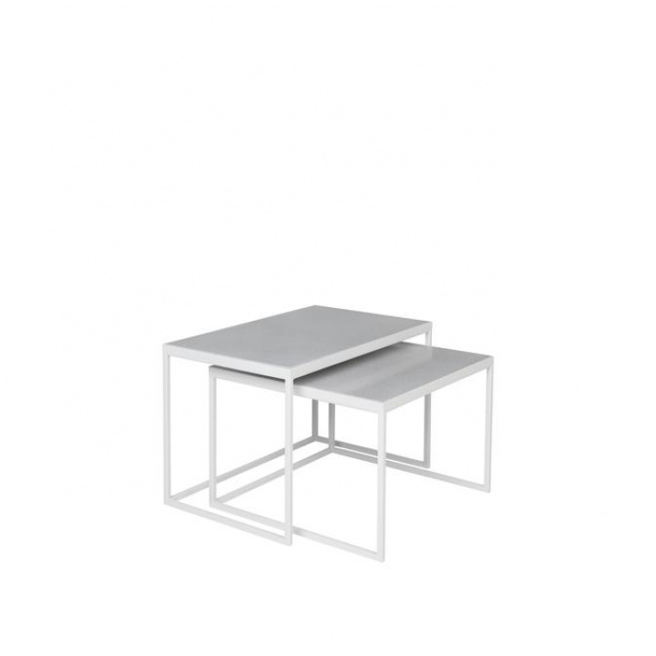 Soffbord \'Tilde\' - Grå/vit i gruppen Möbler / Bord / Soffbord hos Reforma (32000018)