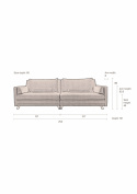 Soffa \'Linde\' - Sand