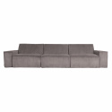 3-sits Soffa \'James\' - Mörkgrå