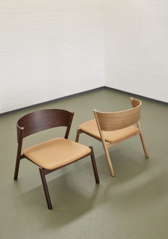Lounge stol \'Oblique\' - Natur